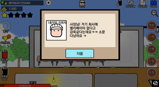 직원 복지를 신경 써야 함