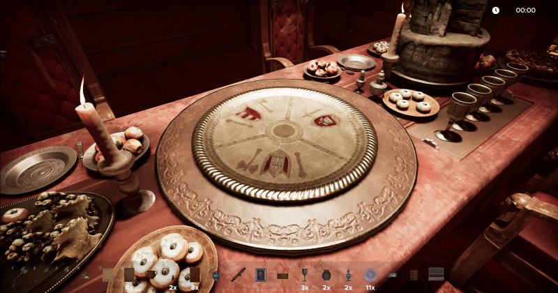 기사의 문양과 일치함