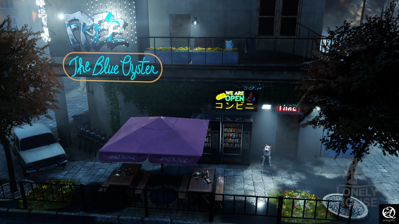 편의점의 분위기를 내보고 싶었음