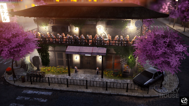 시바 호텔을 만들어봄