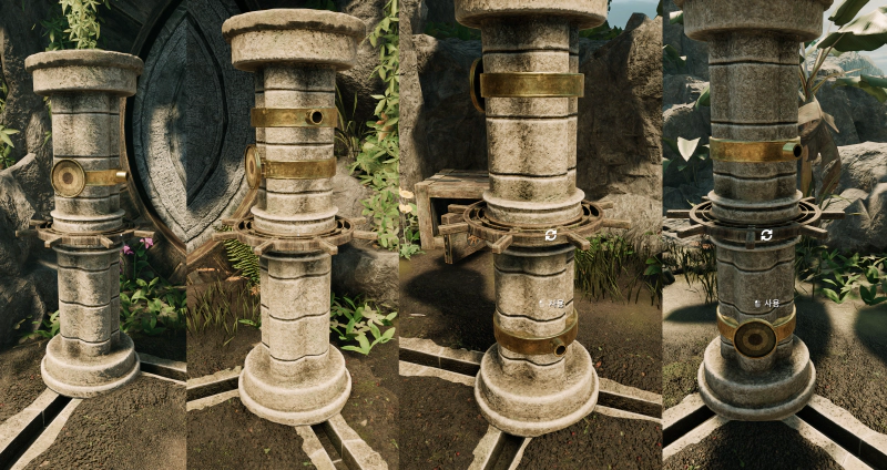 기둥 퍼즐 풀기