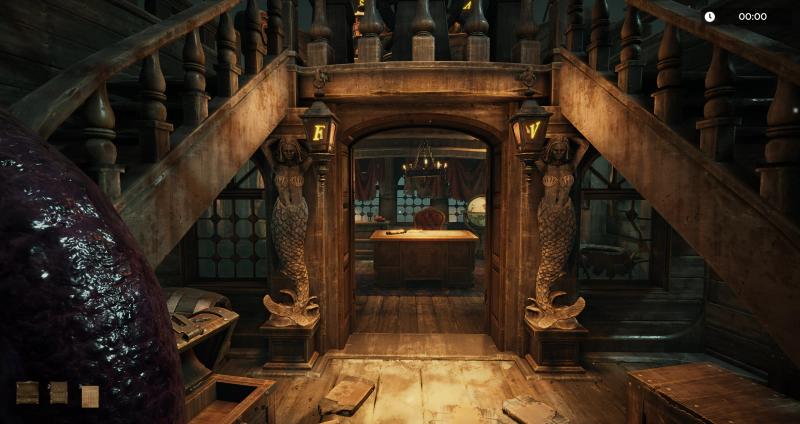 선장실로 들어가보자