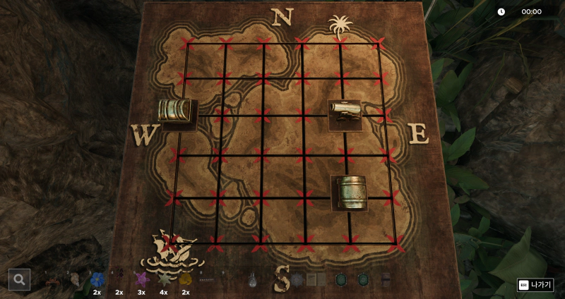 앵무새가 알려준대로 놓기