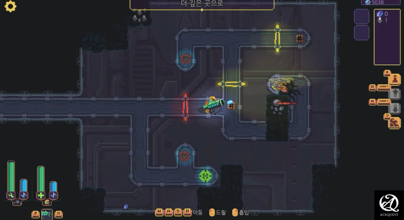 반복이지만 로그라이트 랜덤 요소 있음