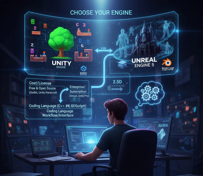 엔진을 어떤걸 선택해야 하나