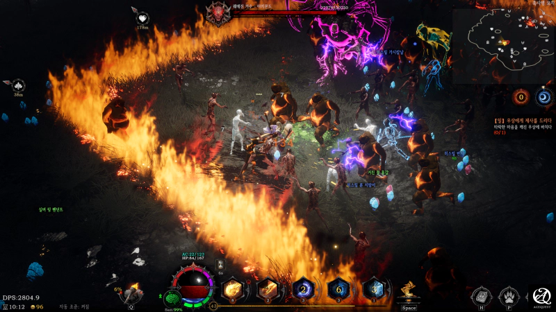 캐릭터 마다 개성이 있음