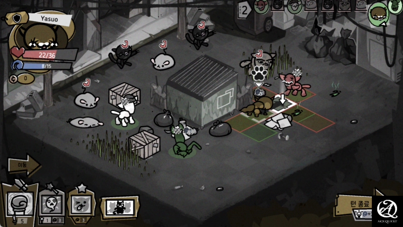 운이 좋으면 여러 특화기술 활용이 재미를 준다