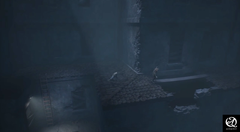 추격신은 너무 놀래서 스크린샷을 못찍음