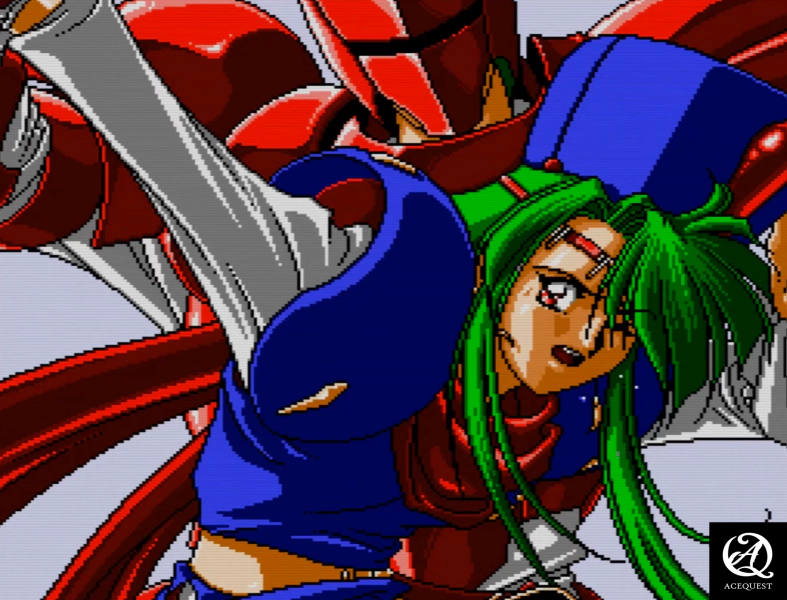 음성과 애니메이션 컷씬이 존재했음