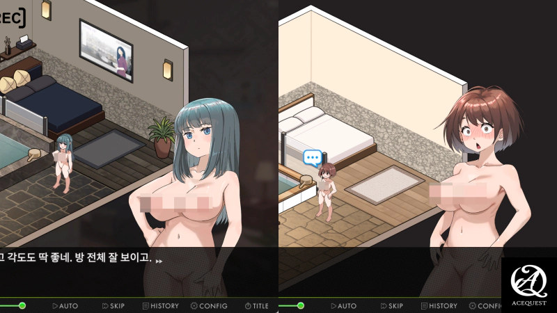 사우나에 방문시켜야 이벤트가 발동하는 경우가 있음