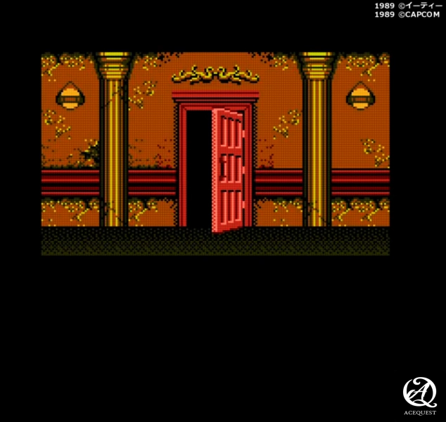 문 열리는 연출이 바로 바이오하자드에서 참고한 문